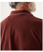Men's R.M. Williams Rokewood Short Sleeved Polo Shirt - Burgundy