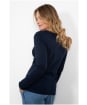 Women’s Lily & Me Monica Long Sleeve Cotton Top - Navy