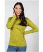 Women’s Lily & Me Monica Long Sleeve Cotton Top - Lime