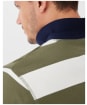 Men's R.M. Williams Camden Rugby Shirt - Olive / White