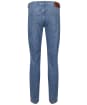 Men's GANT Classic Slim Fit Mid Rise Jeans - Mid Blue Worn In