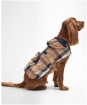 Barbour Packable Tartan Dog Coat - Primrose Hessian