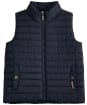 Girl's Barbour Glasney Quilted Gilet, 10-15yrs - Dark Navy / Abstract Rainbow