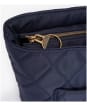 Women's Barbour Quilted Tote Bag - Navy