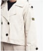 Women's Barbour International Hadfield Casual Jacket - White