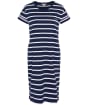 Women's Barbour Otterburn Stripe Cotton T-Shirt Dress - Navy / White