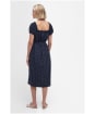 Women's Barbour Hollowtree Off The Shoulder Dress - Navy