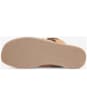 Women's Barbour Annalise Chunky Soled Leather Slide Sandals - Tan