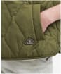 Women's Barbour Kelley Quilted Gilet - Military Olive