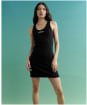 Women's Barbour International Ozanne Rib Tank Mini Dress - Black