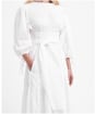 Women's Barbour Kelburn Cotton Midi Dress - White