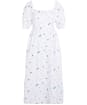 Women's Barbour Fairacre Cotton Poplin Midi Dress - Multi