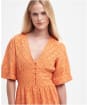 Women's Barbour Kelley Broderie Anglaise Maxi Dress - Apricot Crush