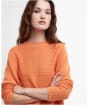 Women's Barbour Bickland Knitted Crew Neck Jumper - Apricot Crush