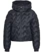 Women's Barbour International Smith Quilted Jacket - Black