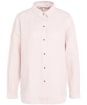 Women's Barbour Hampton Relaxed Fit Linen Shirt - Primrose Pink