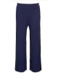 Women's Barbour Julia Knitted Wide Leg Trousers - Navy