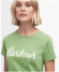 Women's Barbour Otterburn T-Shirt - Nephrite Green