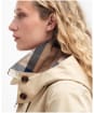 Women's Barbour Hebrides Waterproof Jacket - Safari / Primrose Hessian