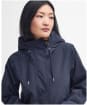 Women's Barbour Lansdowne Waterproof Jacket - Dark Navy