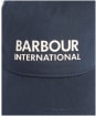 Men's Barbour International Jackson 6 Panel Sports Cap - Navy / Green Fig