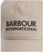 Men's Barbour International Jackson 6 Panel Sports Cap - Concrete / Flint Blue