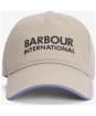Men's Barbour International Jackson 6 Panel Sports Cap - Concrete / Flint Blue