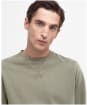 Men's Barbour Atherton Crew Neck Sweater - Agave Green