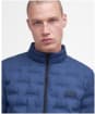 Men's Barbour International Edge Quilted Jacket - Washed Cobalt
