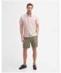 Men's Barbour Deerpark Summerfit Shirt - Pink Clay