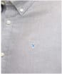 Men's Barbour Oxtown Short Sleeve Tailored Shirt - Pale Sage