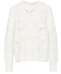 Women's Barbour Glamis Chunky Knitted Jumper - White