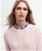 Women's Barbour Angelonia Knitted Crew Neck Jumper - Mousse Pink