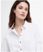 Women's Barbour Catherine Oversized Cotton Shirt - White