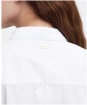 Women's Barbour Catherine Oversized Cotton Shirt - White