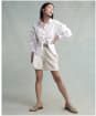 Women's Barbour Catherine Oversized Cotton Shirt - White
