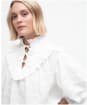 Women's Barbour Kelburn Textured Cotton Top - White