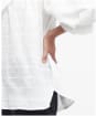 Women's Barbour Kelburn Textured Cotton Top - White
