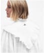 Women's Barbour Kelburn Textured Cotton Top - White