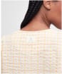 Women's Barbour Belmont Checked Seersucker Top - Mallow Pink Check
