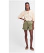 Women's Barbour Belmont Checked Seersucker Top - Mallow Pink Check