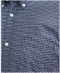 Men's Barbour Shell Short Sleeve Tailored Cotton Shirt - Navy