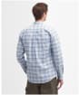 Men's Barbour Gilling Long Sleeve Tailored Fit Cotton Shirt - Blue Marl
