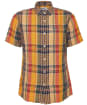 Men's Barbour Weymouth Short Sleeve Summer Cotton Shirt - Stone