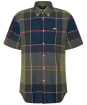 Men's Barbour Douglas Short Sleeve Shirt - Classic Tartan