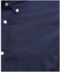 Men's Barbour Crest Poplin Long Sleeve Tailored Fit Shirt - Navy