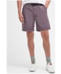 Men's Barbour Grindle Canvas Twill Shorts - Purple Slate
