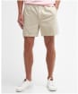 Men's Barbour Melonby Linen Blend Shorts - Mist