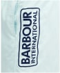 Men's Barbour International Large Logo Swim Shorts - Green Fig
