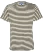 Men's Barbour Ponte Stripe T-Shirt - Pale Sage
